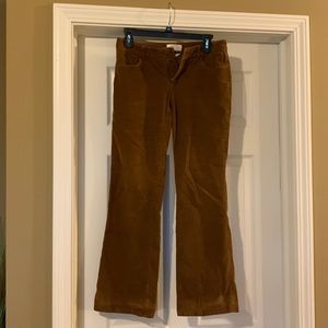 Size 2 Talbots petite stretch corduroy pants